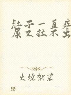 肚子一直疼想拉屎又拉不出来