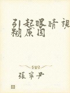 引起眼睛视力模糊原因