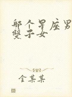 哪个星座男缠着双子女