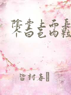 阴囊上面长了一个白色肉粒