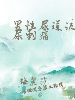 男性尿道流脓拉尿刺痛