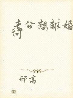 老公想离婚我如何