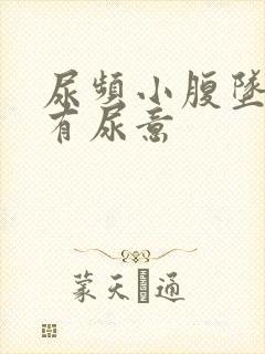 尿频小腹坠胀总有尿意