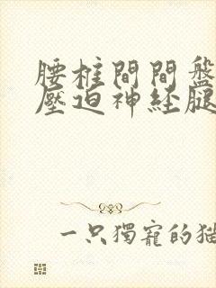 腰椎间间盘突出压迫神经腿疼治疗