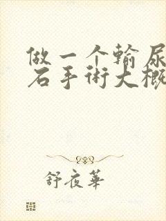 做一个输尿管结石手术大概需要多少费用