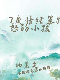 7岁情绪暴躁易怒的小孩