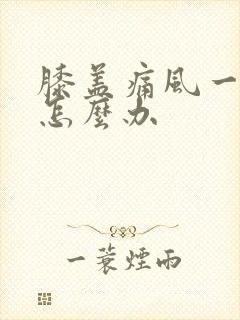 膝盖痛风一直疼怎么办