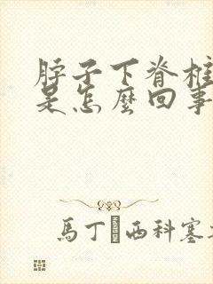 脖子下脊椎骨疼是怎么回事