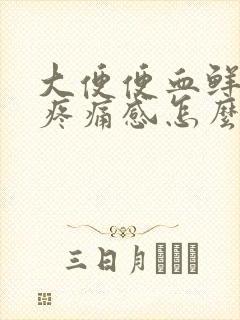 大便便血鲜红无疼痛感怎么回事