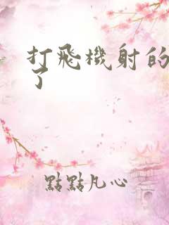 打飞机射的太快了