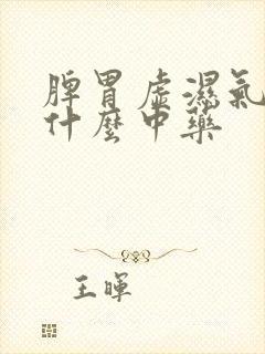 脾胃虚湿气重吃什么中药