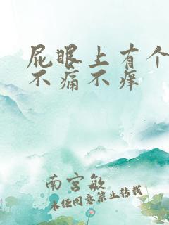 屁眼上有个肉球不痛不痒