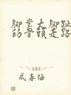 脚掌大脚趾下面的骨头走路痛