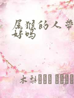 属猴的人带貔貅好吗