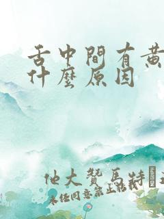 舌中间有黄苔是什么原因