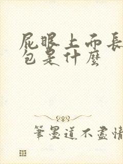 屁眼上面长了个包是什么