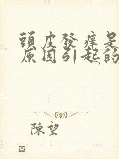 头皮发痒是什么原因引起的