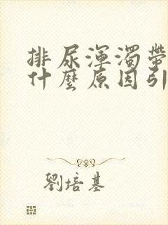 排尿浑浊带血是什么原因引起的