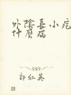 外阴长小疙瘩是什么病