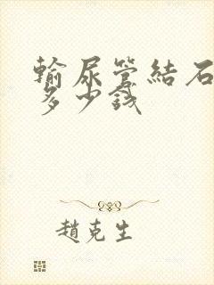 输尿管结石费用多少钱