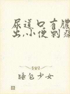 尿道口有脓液流出,小便刺痛