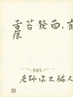 舌苔发白,有齿痕