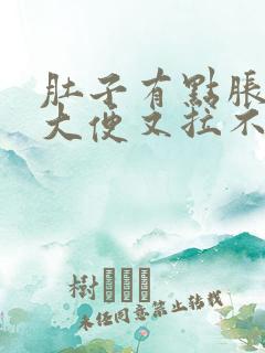 肚子有点胀痛想大便又拉不出来