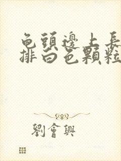 龟头边上长了一排白色颗粒