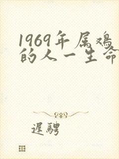 1969年属鸡的人一生命运简析