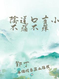 阴道口有小肉球不痛不痒