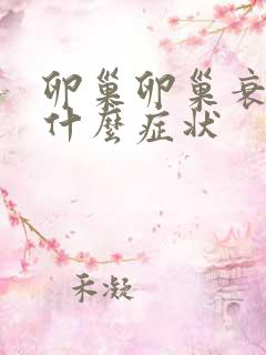 卵巢卵巢衰退是什么症状