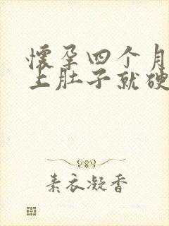 怀孕四个月到晚上肚子就硬