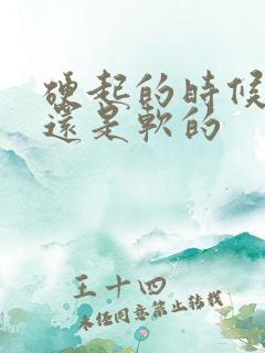 硬起的时候睾丸还是软的