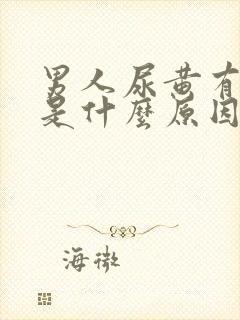 男人尿黄有泡沫是什么原因