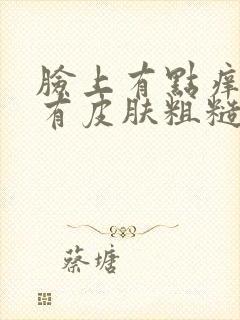 脸上有点痒有红有皮肤粗糙