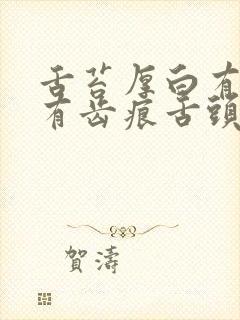 舌苔厚白有裂纹有齿痕舌头尖