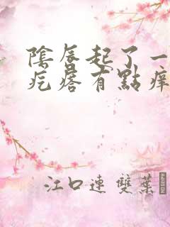 阴唇起了一些小疙瘩有点痒