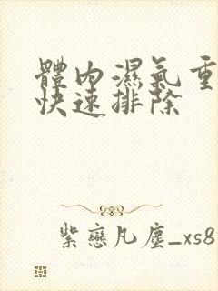 体内湿气重怎样快速排除