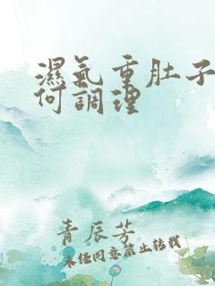 湿气重肚子大如何调理