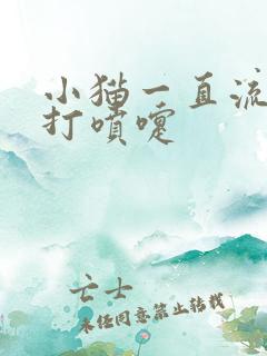 小猫一直流眼泪打喷嚏