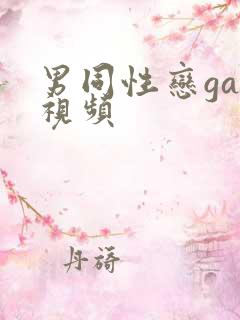 男同性恋gay视频