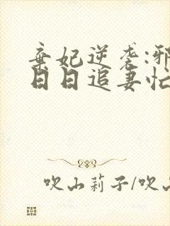 弃妃逆袭:邪王日日追妻忙无弹窗