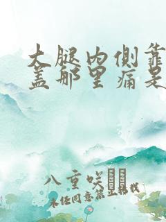 大腿内侧靠近膝盖那里痛是为啥怎么治