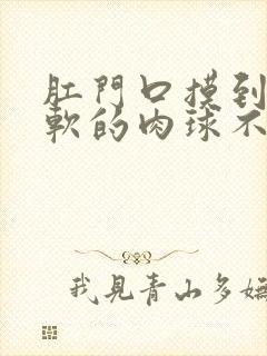 肛门口摸到个软软的肉球不痛不痒