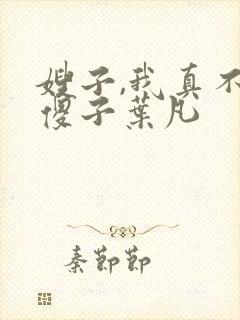 嫂子,我真不是傻子叶凡