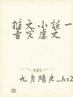 推文小说一口气看完虐文