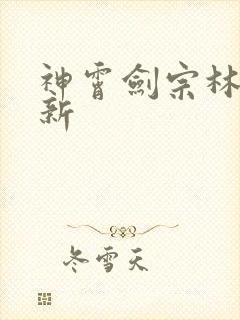 神霄剑宗林枫最新