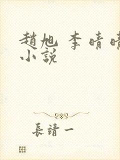 赵旭 李晴晴 小说