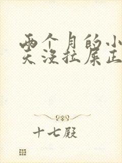 两个月的小孩三天没拉屎正常吗