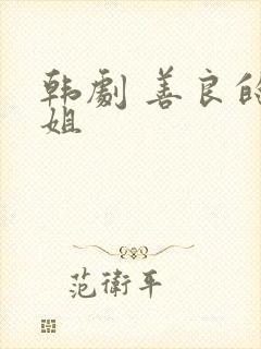 韩剧 善良的姐姐